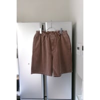 EVCON/ COTTON BEACH SHORTS *BROWN