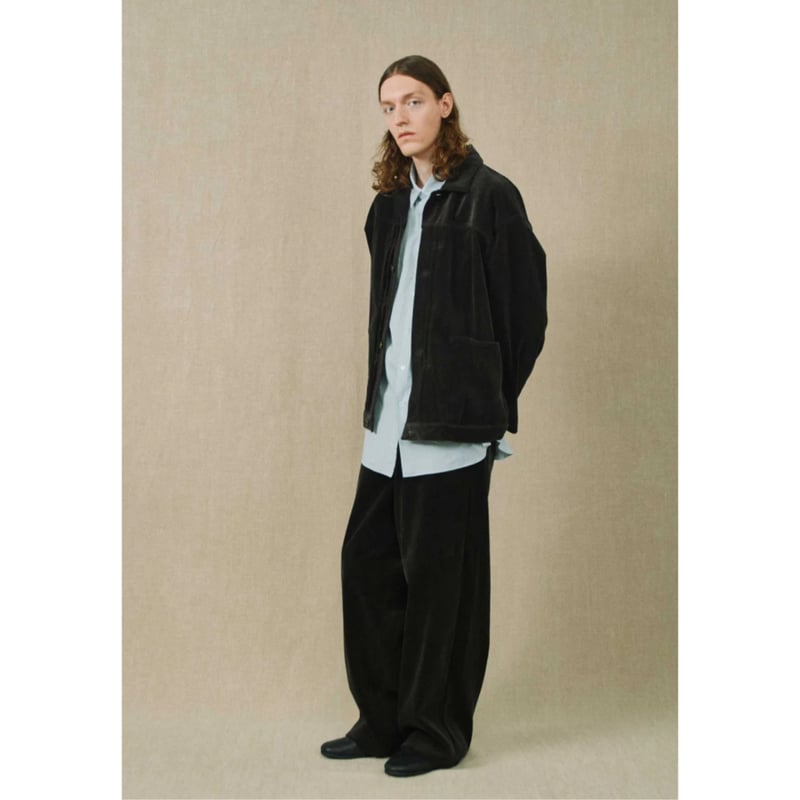 YOKO SAKAMOTO コーデュロイジャケット M YOKO SAKAMOTO / PLEATS JACKET *BROWN(コーデュロイ) |