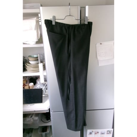 OLD FOLK HOUSE / WOOL LOUNGE PANTS *DARK GRAY