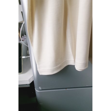 FUJI / WOOL S/S T-SHIRT *IVORY