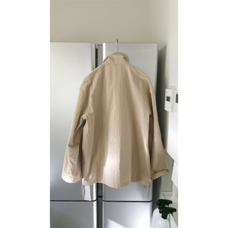 MY___ /  OVERSIZED WORK BLOUSON *BEIGE