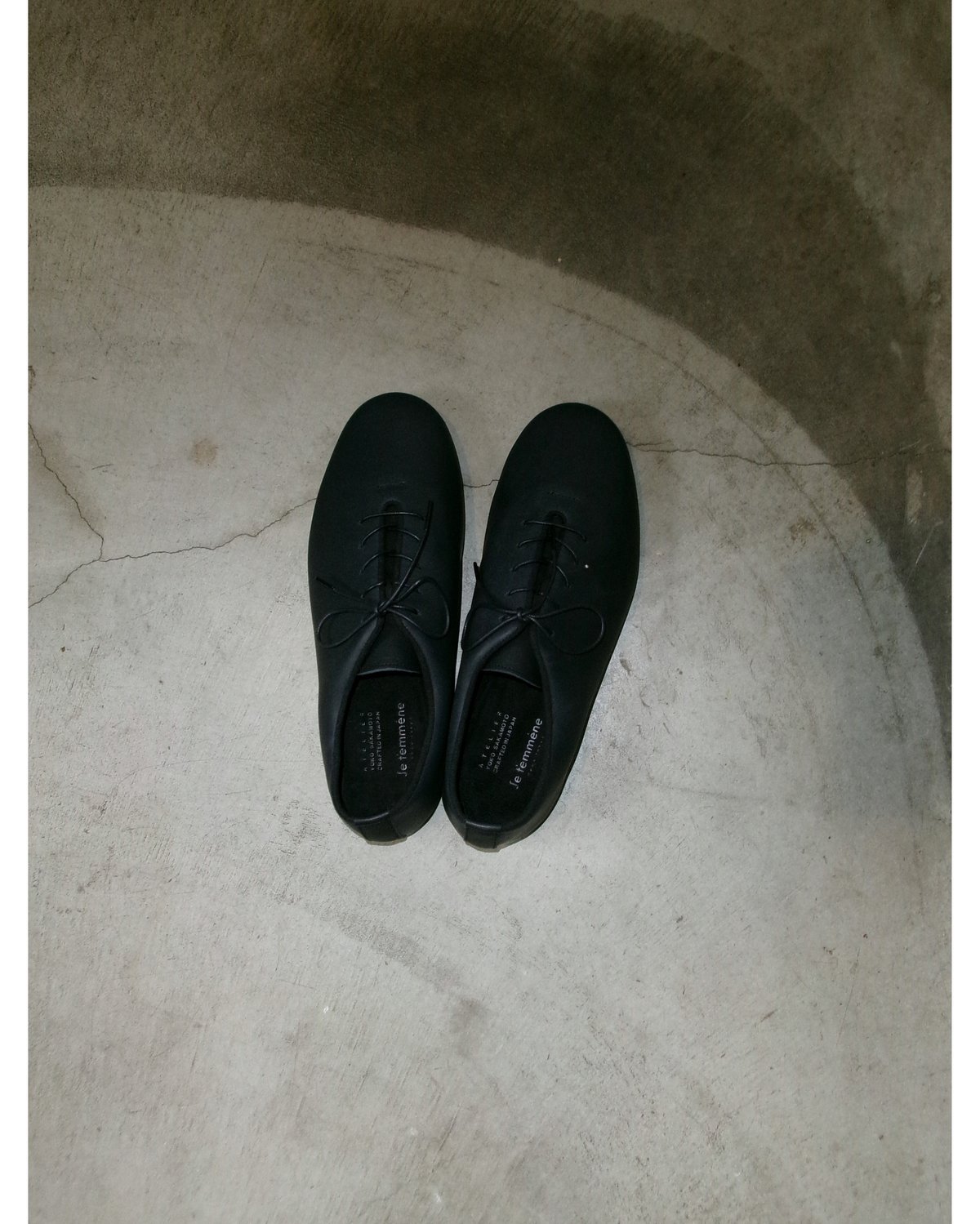 YOKO SAKAMOTO ヨーコサカモト　JAZZ SLIP-ON SHOES YOKO SAKAMOTO】JAZZ FLAT SHOES -Je t'emmène × YOKO SAKAMOTO