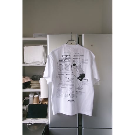 HIDAKA / STEINER TEE *WHITE