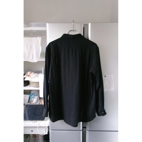 ABELIA EDWARD GOUCHA / FOME SHIRTS  Gauze *BLACK