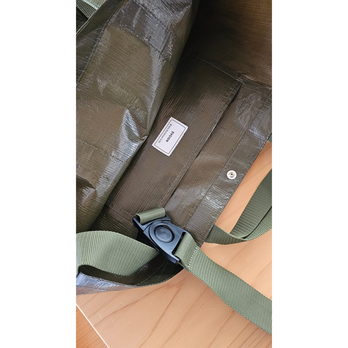 EVCON　エビコン　3WAY TOTE BAG カーキ EVCON エビコン 3WAY TOTE BAG カーキ - メルカリ