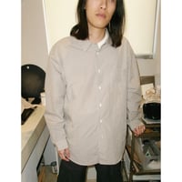 FUJI / COTTON CHECK SHRITS *BROWN