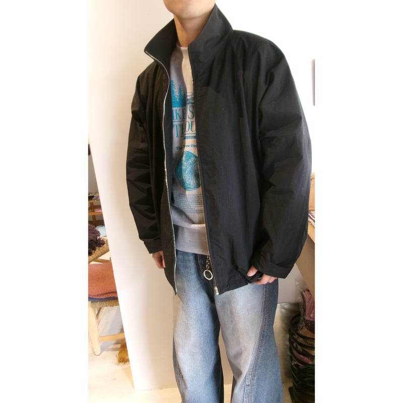 Blanc YM / Ripstop Nylon Track JKT *BLACK | AVET