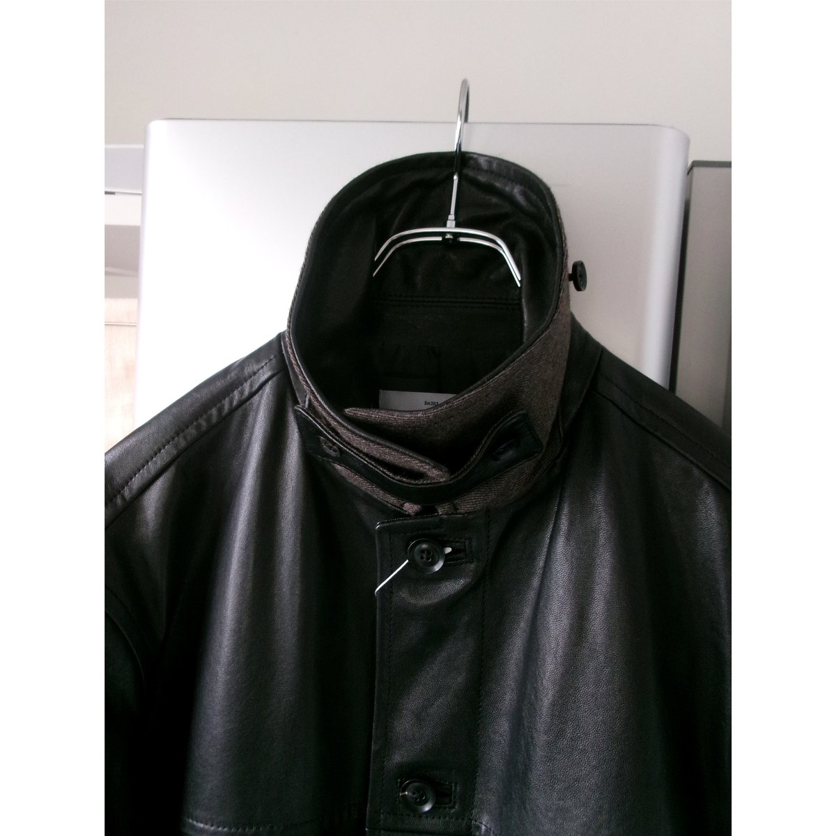 MY___ / LEATHER JACKET *ASH | AVET