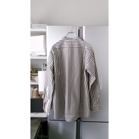 ABELIA EDWARD GOUCHA / FOME SHIRTS resort stripe *NAVY