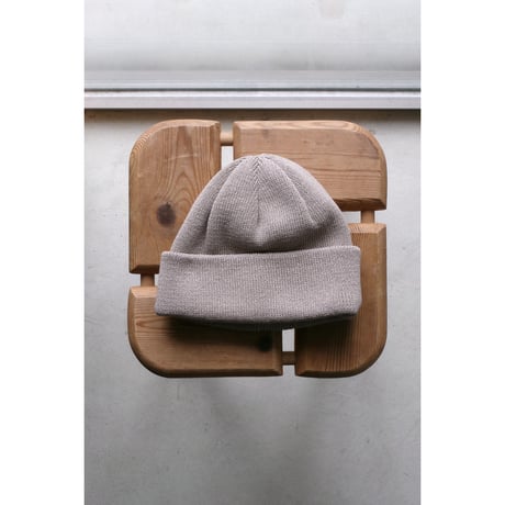 YOKO SAKAMOTO / YS-KNIT-CAP-PA KNIT BIG WATCH(PAPER )CAP　*BEIGE