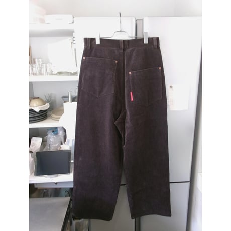 ABELIA EDWARD GOUCHA / ECHO PANTS CORDUROY *BROWN