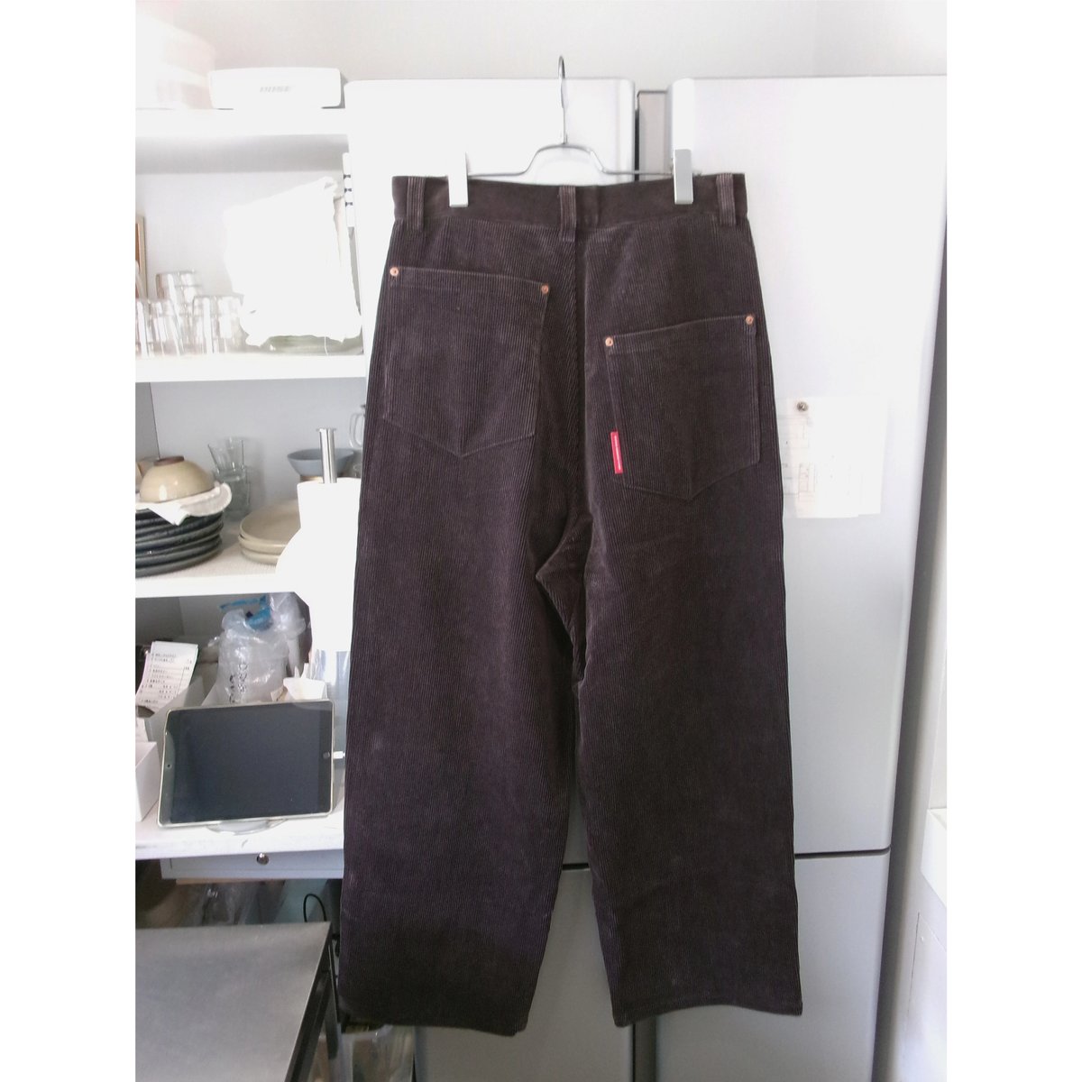 ABELIA EDWARD GOUCHA / ECHO PANTS CORDUROY *BRO