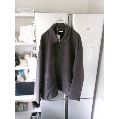 Blanc YM /  Salt Shrink Cupro Work JKT *Brown