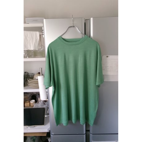 FUJI / WOOL S/S T-SHIRT *GREEN