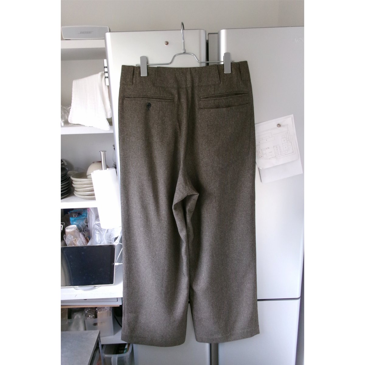 ABELIA EDWARD GOUCHA / BASEBALL SLACKS *CHARCOA