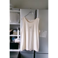 [別注] TOZAOU for AVET / Corporate Tank (garment dye) *Cream