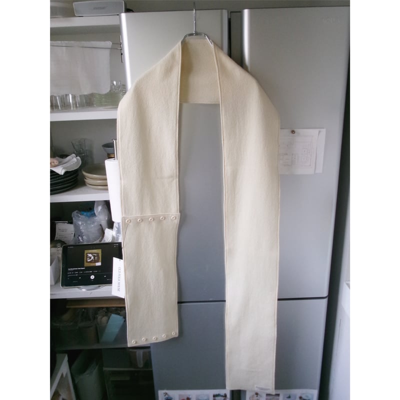 OLD FOLK HOUSE / Wool Long &Short Scarf *Natura