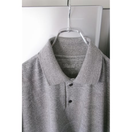 YOKO SAKAMOTO / BOX TUBE POLO *HEATHER GR