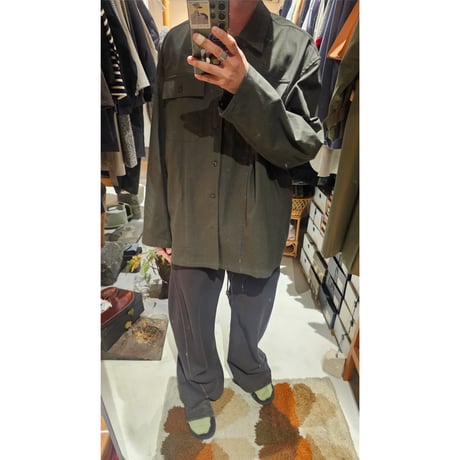 YOKO SAKAMOTO / UTILITY SHIRT *OLIVE
