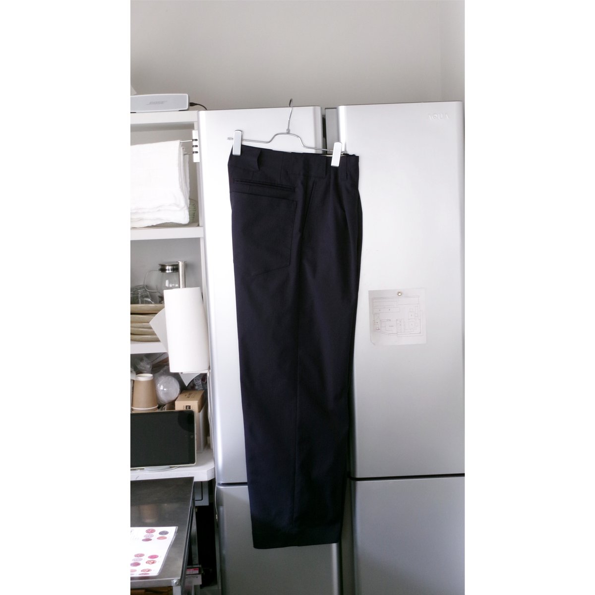 ABELIA EDWARD GOUCHA / BASEBALL SLACKS *NAVY | ABELIA EDWARD GOUCHA / BASEBALL SLACKS *NAVY |