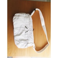 EVCON / BIG NYLON SHOULDER BAG *WHITE