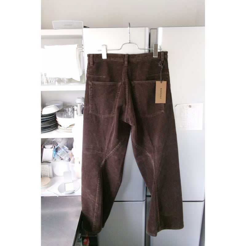 NVRFRGT　CORDUROY 3D TWISTED 5P PANTS NVRFRGT CORDUROY 3D TWISTED 5P PANTS NVRFRGT / CORDUROY 3D TWISTED