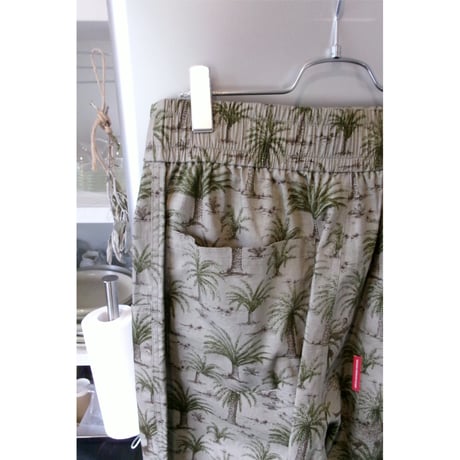 ABELIA EDWARD GOUCHA / ECHO SHORTS someone's resort *KHAKI