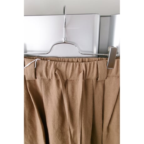 Blanc YM / Linen Silk Oversize Pants *BEIGE