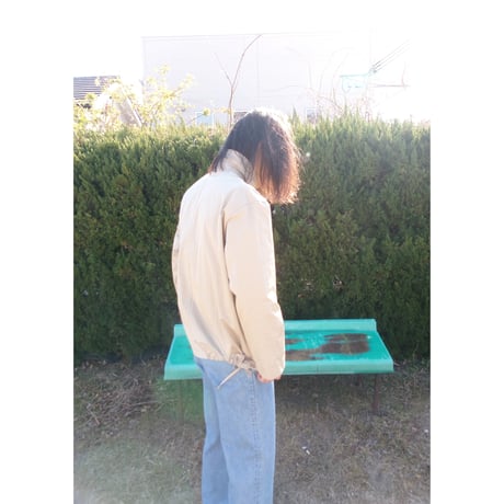 MY___ /  OVERSIZED WORK BLOUSON *BEIGE