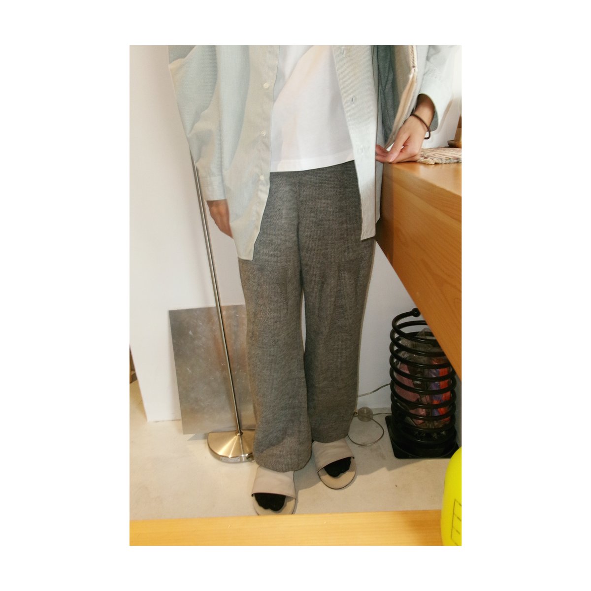 TOZAOU / Award Knit Pants *Gray | AVET