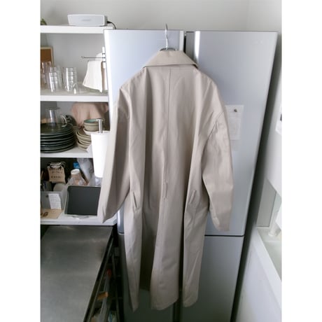 FUJI / STAINCOLLAR BELTED COAT *BEIGE