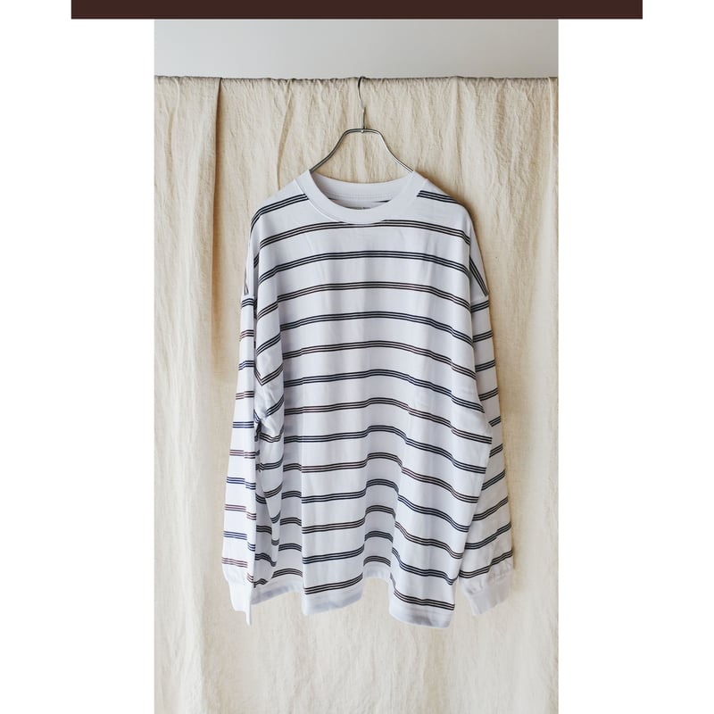 ○EVCON/ 233-91105 BORDER WIDE S/S TEE *White |