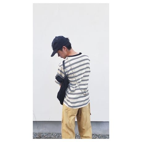TOZAOU / String Fierd Pants -Yellow