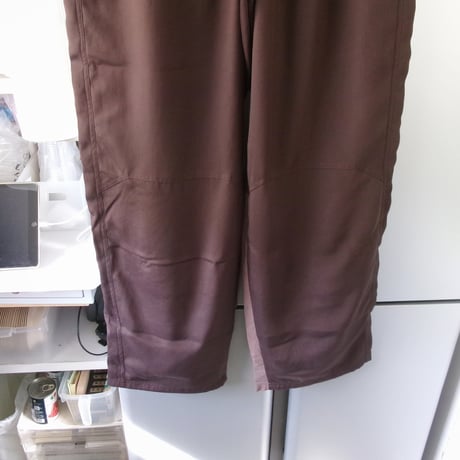 ABELIA EDWARD GOUCHA / CLUB TRUNK PANTS *BROWN