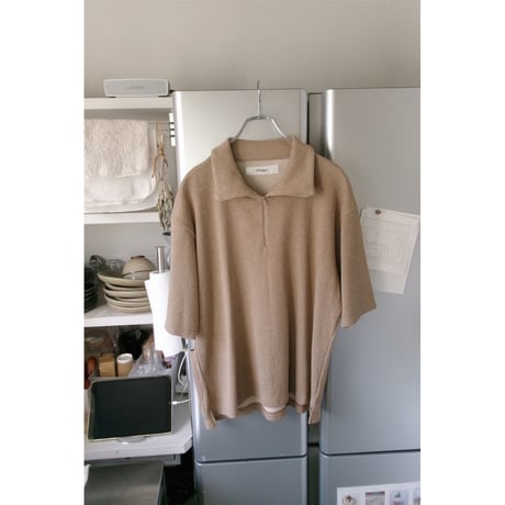 TOZAOU / Hot Towel Polo *Beige