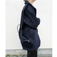 HIDAKA / PING-PONG MESSENGER  BAG *BLACK