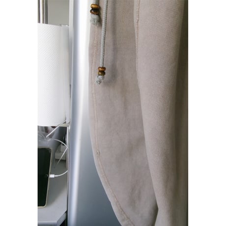 NVRFRGT / CURVED LEG LOUNGE PANTS *TAUPE