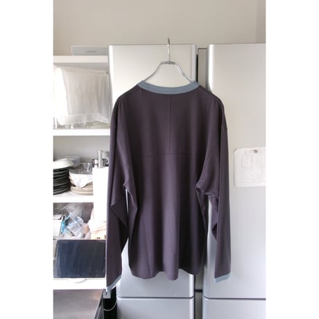 EVCON/ ECO RINGER L/S TEE *CHARCOAL