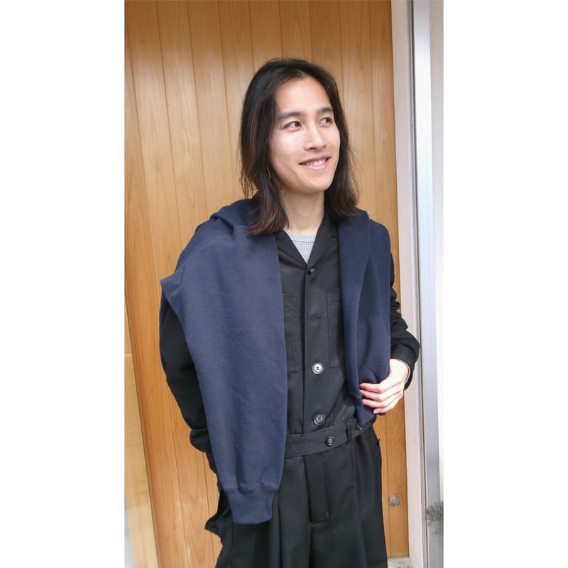 【Rich I】SUIT(JUMP SUIT)【リッチアイ】 Rich I / UNIFORM JUMP SUIT *BLACK | AVET