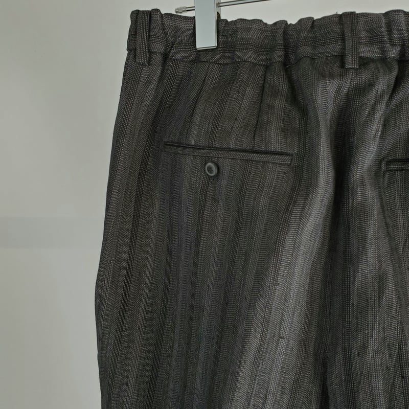 ヨーコサカモト　22SS スーツストレート パンツ YOKO SAKAMOTO - SUIT TROUSER STRAIGHT | AVET