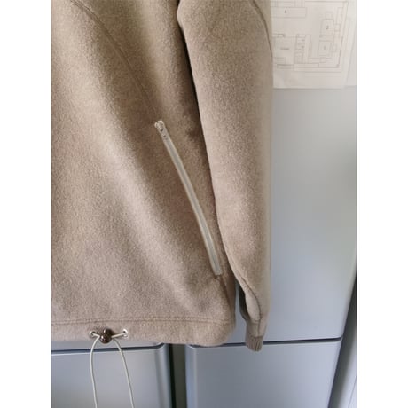 ABELIA EDWARD GOUCHA / FRACTURE HOODIE *BEIGE