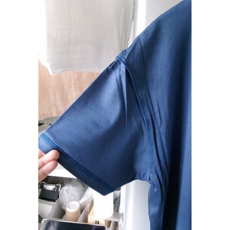 ABELIA EDWARD GOUCHA / CLASSIC T-SHIRT Smooth *BLUE