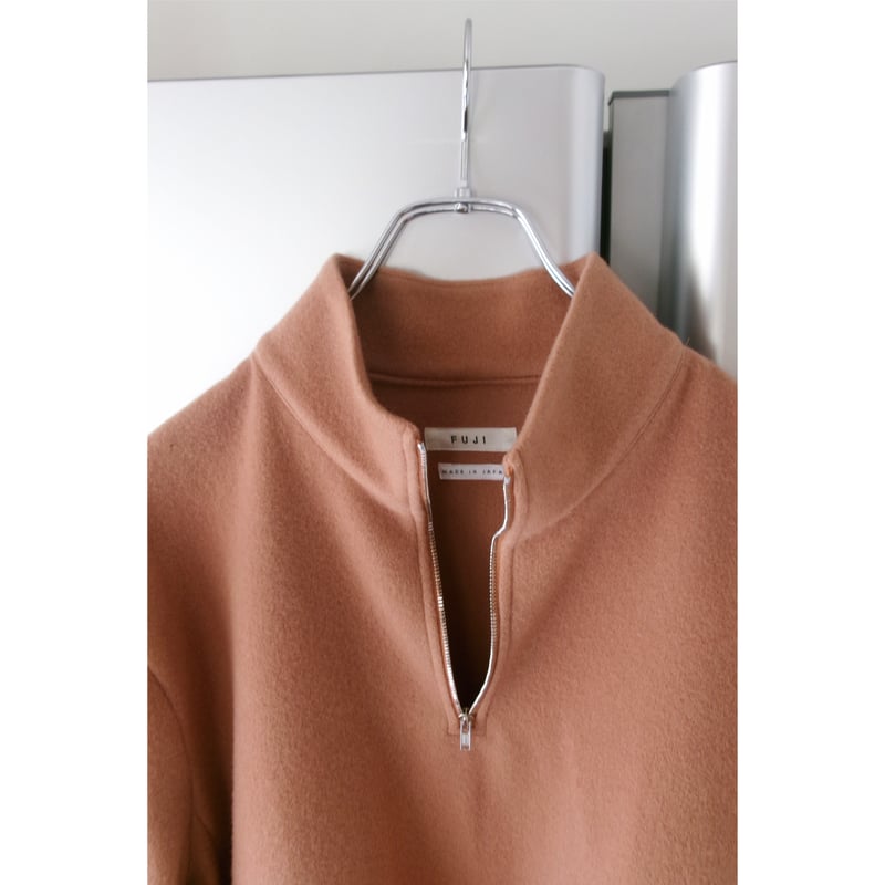 FUJI / BRUSHED WOOL PULLOVER *ORANGE | AVET