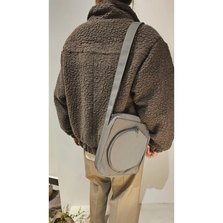 TOZAOU / boa mimi blouson *special size