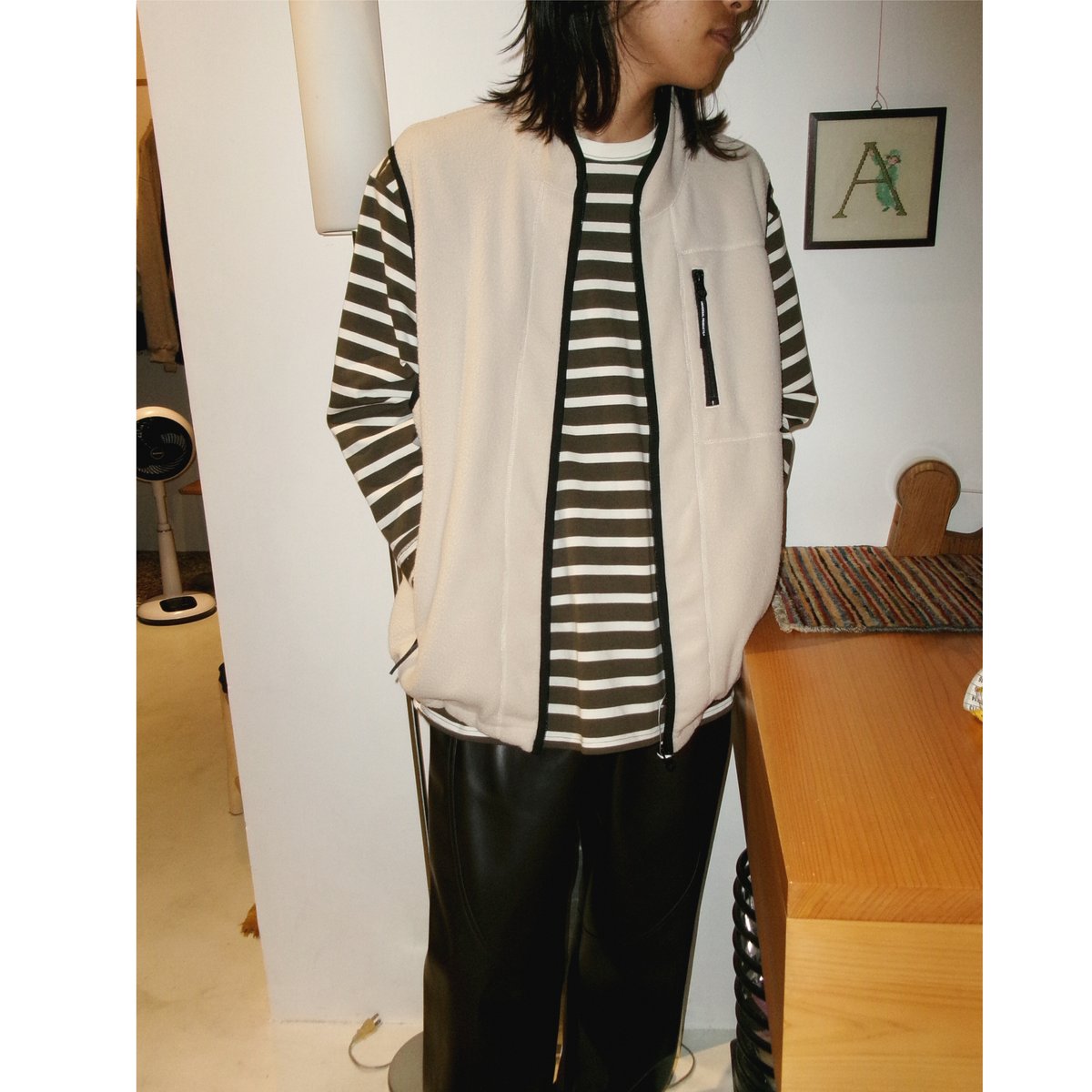 ○UNIVERSAL PRODUCTS / POLARTEC®︎ FLEECE VEST *E ○UNIVERSAL PRODUCTS / POLARTEC®︎ FLEECE VEST *E