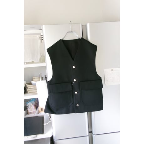 Rich I /  WORK POCKET VEST *BLACK