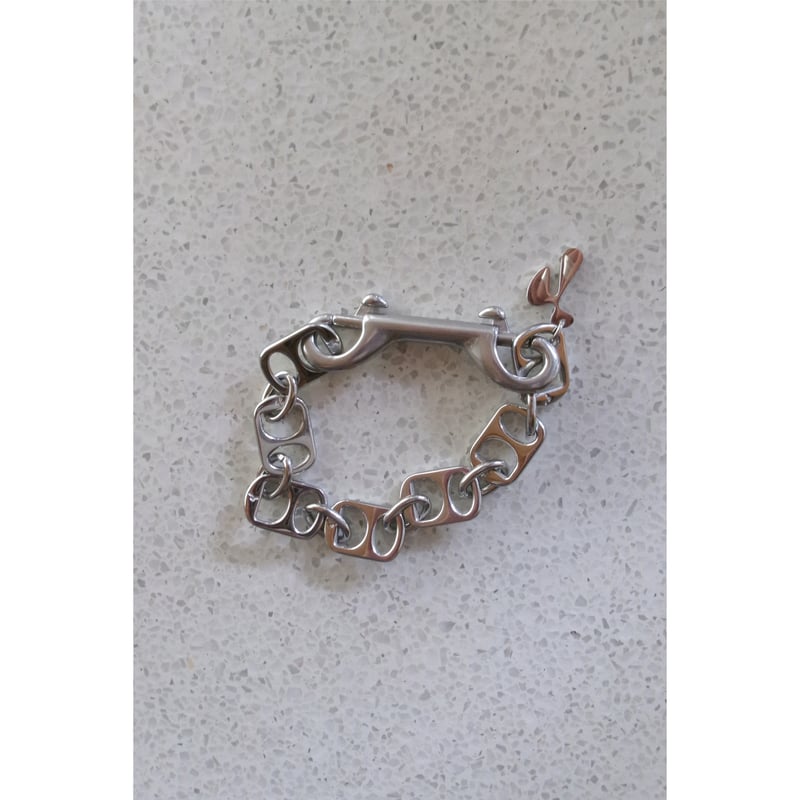 HIDAKA / PULL TAB BRACELET *SILVER | AVET