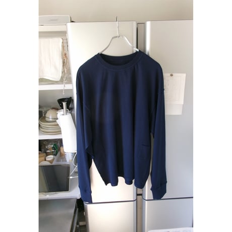 ABELIA EDWARD GOUCHA / CLASSIC LS T-SHIRT *NAVY