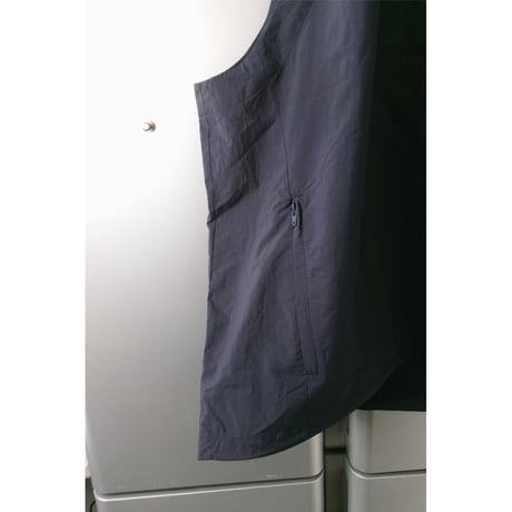 EVCON/ NYLON ZIP UP VEST *NAVY