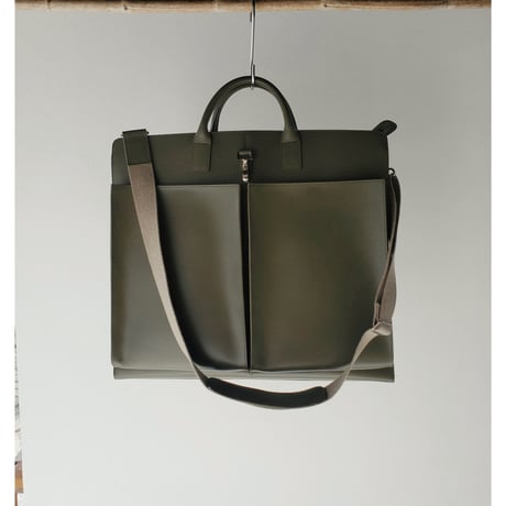 Rich I / RECTANGLE [LEATER HELMET BAG]